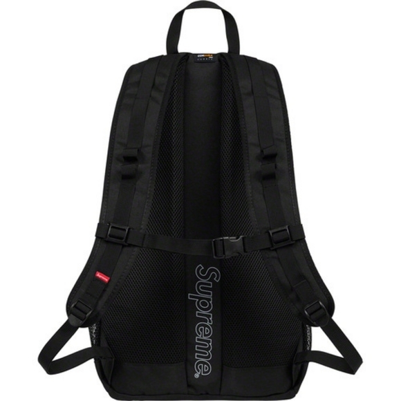(SOLD!) NWT Authentic Supreme SS20 Black Backpack - Picture 3 of 5